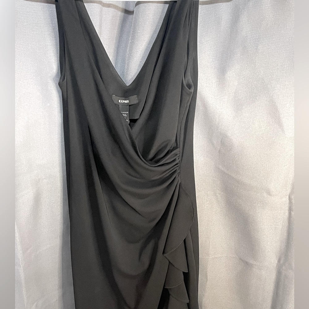 This all black Express dress is the right way to say LOOK AT ME!!